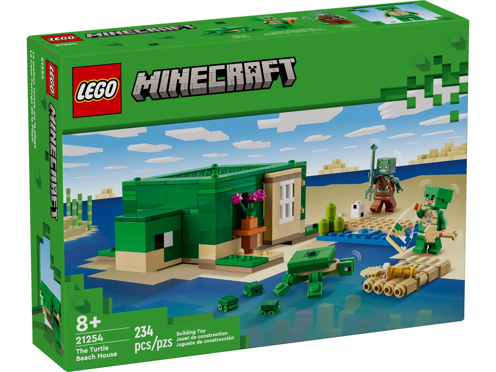 LEGO Minecraft Minifigur - min162 - Schildkrötenkrieger - aus 21254 - Bild 26