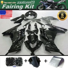 Glossy Black ABS Fairing Kit for Kawasaki Ninja 300 EX300 2013 2014 2015 2016 17