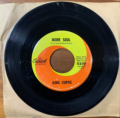 KING CURTIS- SOUL SERENADE / MORE SOUL, 7