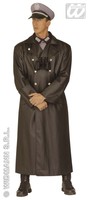 Mens German Officer General Long Black Coat Army Soldier 1940s Costume Matrix Mens German Officer General Long Black Coat Army Soldier 1940s Costume Matrix