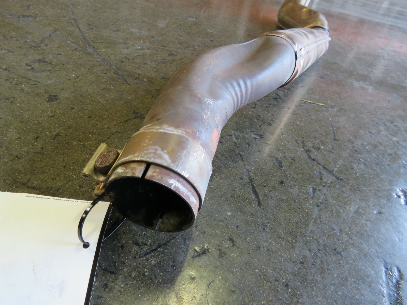 Ferrari California, LH, Left, Exhaust Pipe, Used, P/N 246653