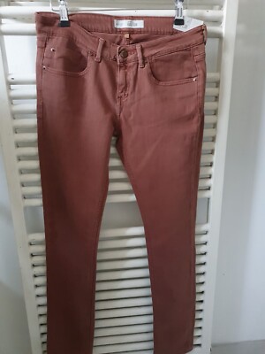 Topshop Baxter Cinnamon Jeans Size W30 L30 Womens Low Rise Skinny Fit New  UK