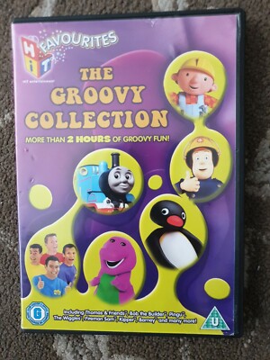 THE GROOVY COLLECTION DVD KIDS OVER 2 HOURS KIPPER / WIGGLES