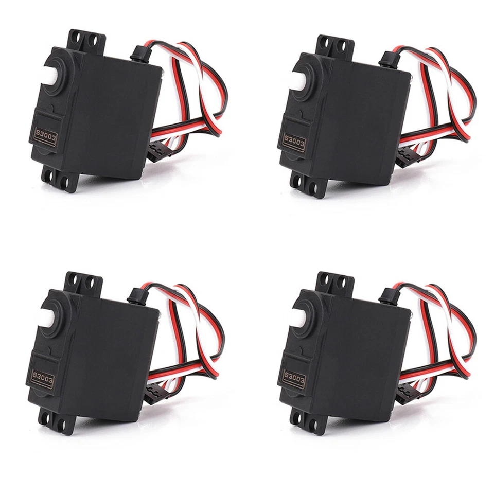 4PCS High Torque Standard Servos For Futaba S3003 RC Car Plane Boat Helicopter - Image 3 of 4