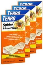 Pesticide-Free Spider Traps - 4 Pack 16 Total for Insect-Free Living