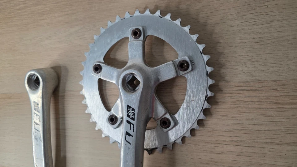 Dotek FG PR06 155mm Crankset Fusion Pedals Crank BMX Bicyle Part Haro - image 3 of 4