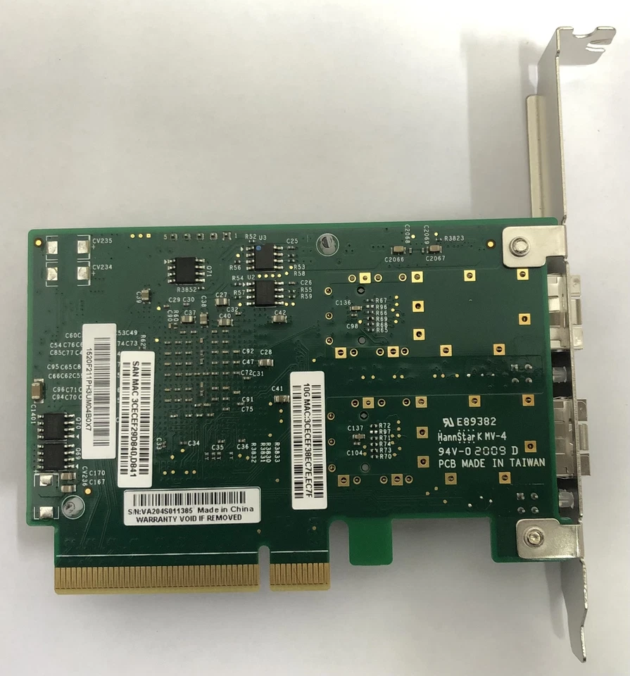Supermicro AOC-STGN-I2S Dual Port 10GbE SFP+ PCIe 2.0 x8 x520 82599 - Image 3 of 4
