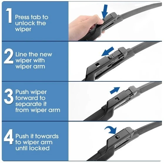 Limpiaparabrisas para Mazda 6 2018 - 2023 calidad OEM 24+18 Foto 3 de 3