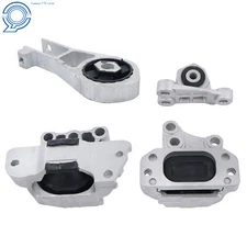 For 2015-2017 Jeep Renegade L4 2.4L 4Pcs Engine Mounts & Transmission Mount Set