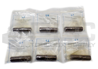 LOT OF 6 NEW INGERSOLL-RAND 95406591 DOUBLE END STUD, 3/4