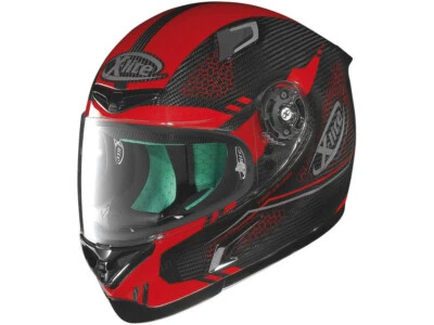 X-lite Integralhelm X-802RR Ultra Carbon Shiny Mesh | Rot-Carbon | Motorradhe... - Bild 1 von 4