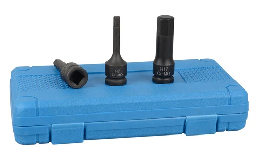 10Pcs Impact Hex Bit Socket Set 1/2" Drive Hexagon Allen Key H5-H19 Tools Kit - Picture 7 of 12