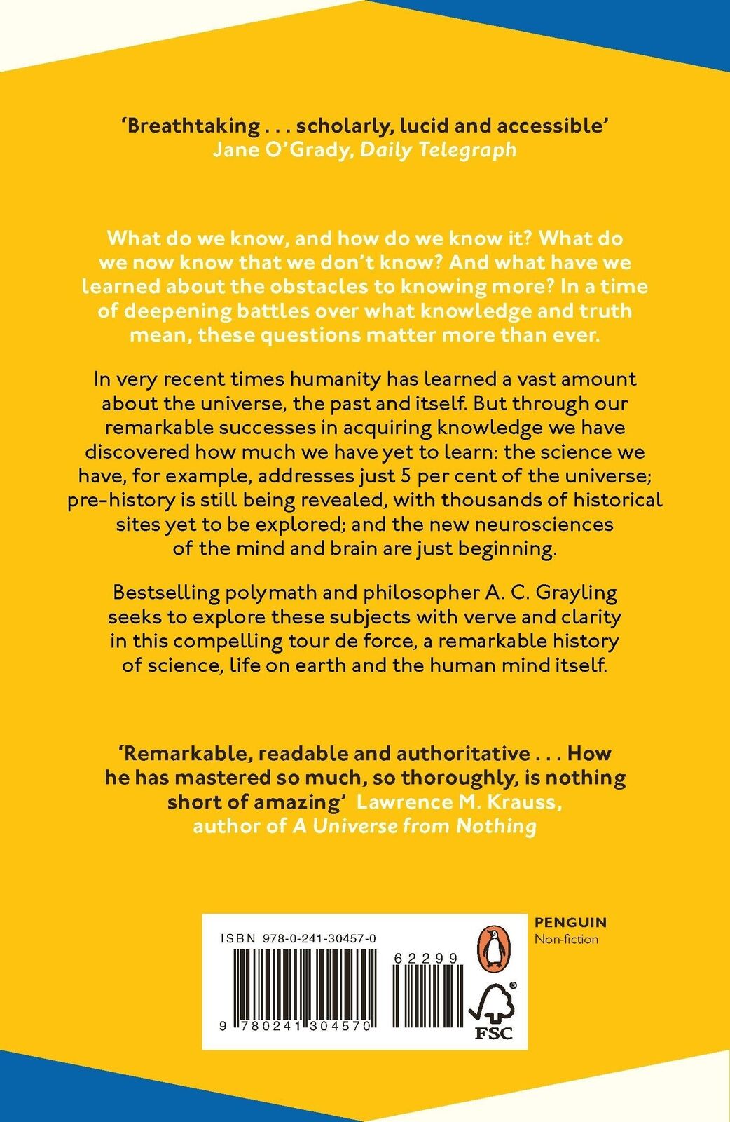 Thumbnail - A. C. Grayling | The Frontiers Of Knowledge | Taschenbuch | Englisch