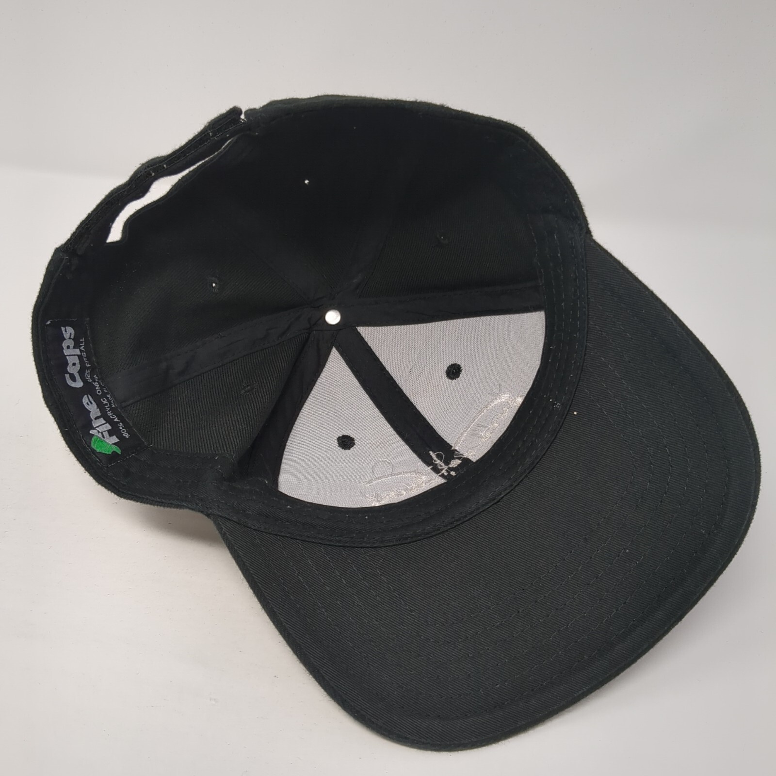 CS Auto Detailing Strapback Baseball Cap Black On… - image 6