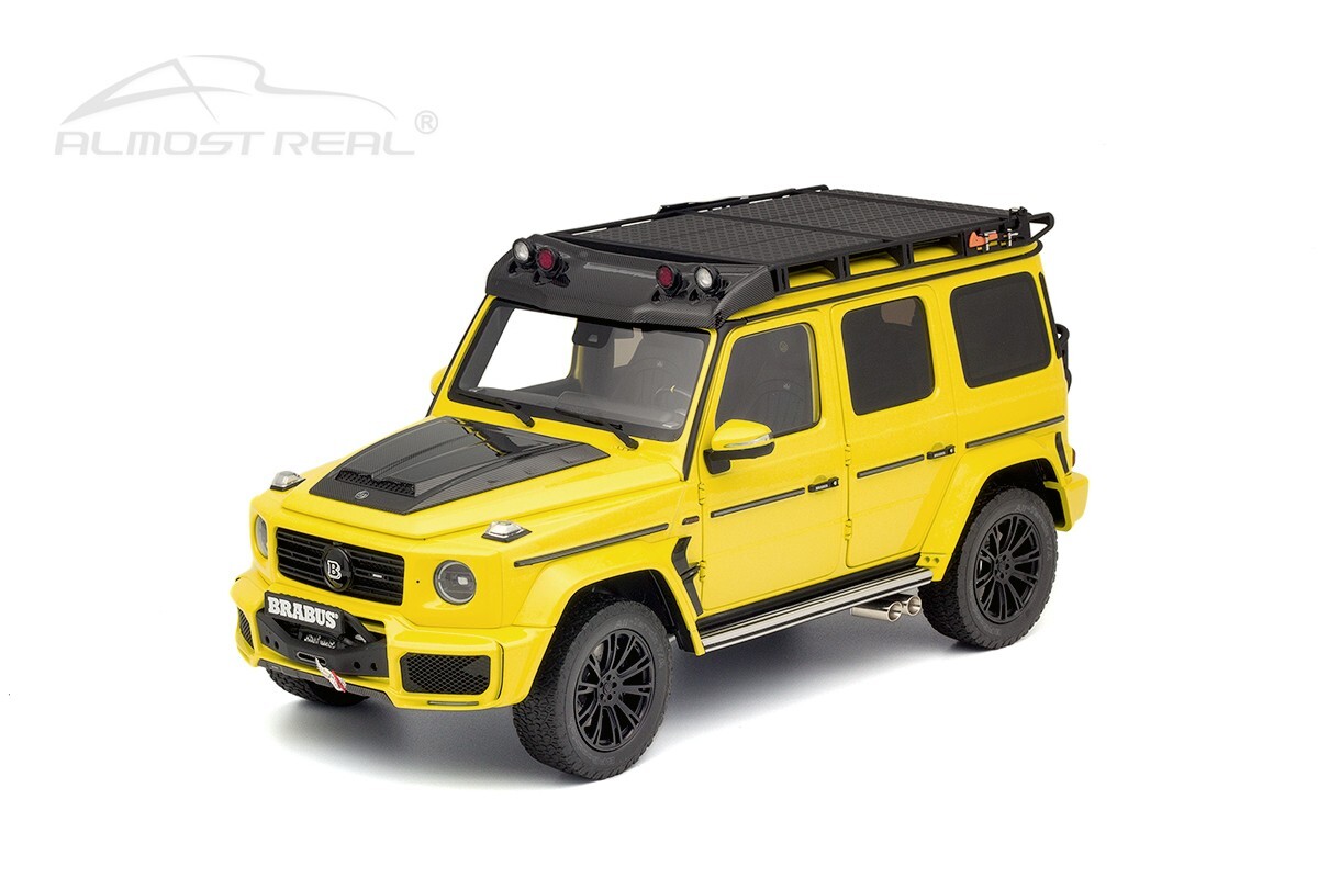 Brabus G-Class Adventure Package 1:18 2020 Almost Real E.B. Yellow New In Box