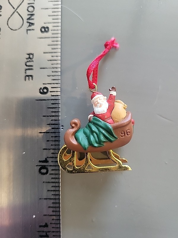 Hallmark Miniature Ornament - Santa's Journey