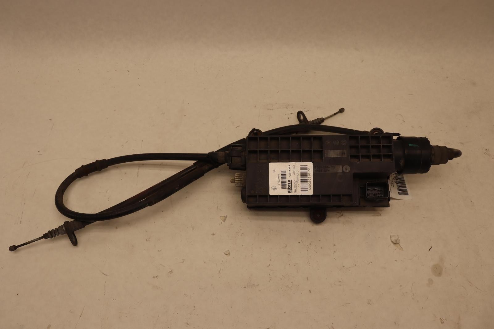 2014-2017 MASERATI QUATTROPORTE ELECTRONIC EMERGENCY PARKING BRAKE ACTUATOR OEM