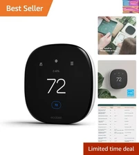 Smart Thermostat with Automatic Climate Control - Compatible with 90% of Systems