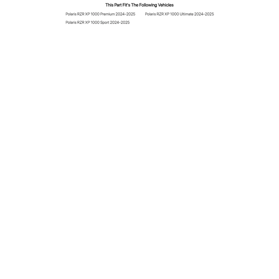 Tusk UTV Profile Aluminum Roof For Polaris RZR XP 1000 Ultimate 2024-2025 Foto 2 de 4