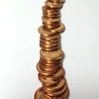 Full Roll of 1956 D Wheat Penny Vibrant red uncirculated condition