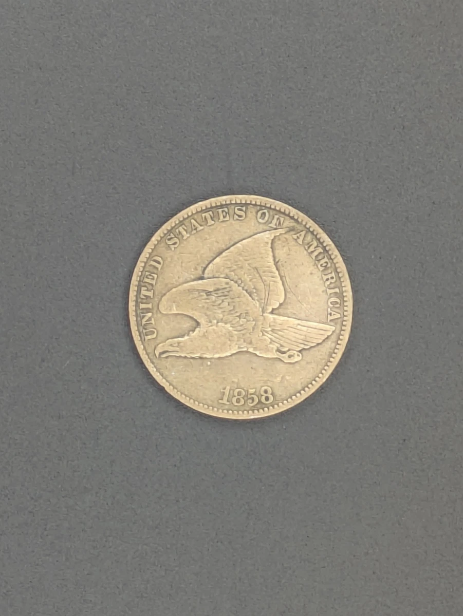 1858 飞鹰小美分硬币| eBay