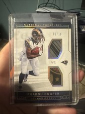 Pharoh Cooper 2018 National Treasures Two Patch /10