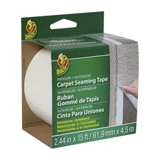 Duck Brand Indoor/Outdoor Seaming Fiberglass Carpet Tape Single-Sided : 2.44 in