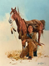 Gary Montgomery Original Painting “Scout”.