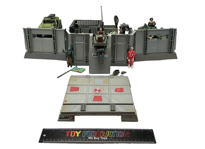Vtg 1983 G.I. Joe Headquarters Command Center, MOBAT & VAMP Lot | eBay