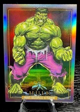 HULK 2024 SKYBOX MARVEL MASTERPIECES '92 PLATINUM RAINBOW #32 FIRST COVER