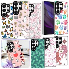 Animals Design Cover For Samsung S25 Ultra S23 S26 S24 Tough PC Back Phone Case
