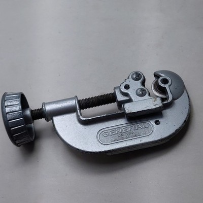 Vintage General Tools No. 120 Adjustable Pipe Cutter Conduit Tubing  Made in USA