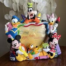 Walt Disney World Mickey Mouse  Friends 3-D Picture Frame, 4.5 X 4 In Ships Now