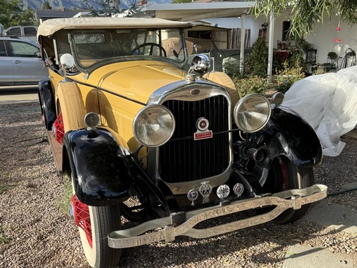1928 Lincoln Model L Locke Sport Touring phaeton 