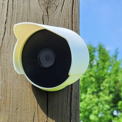 Google Nest Cam Battery 2nd Generation Rain Hood Sun Visor - Made in U.S.A.