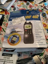 West Marine VHF470 Floating DSC Radio with GPS - With Charger