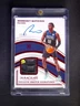 2022-23 Panini Immaculate Bennedict Mathurin RC Rookie Remarkable Patch Red /25