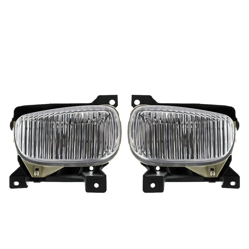 Front Bumper Paintable & Fog Lights Kit For 2000-2006 Toyota Tundra Base SR5 - Imagem 4 de 4