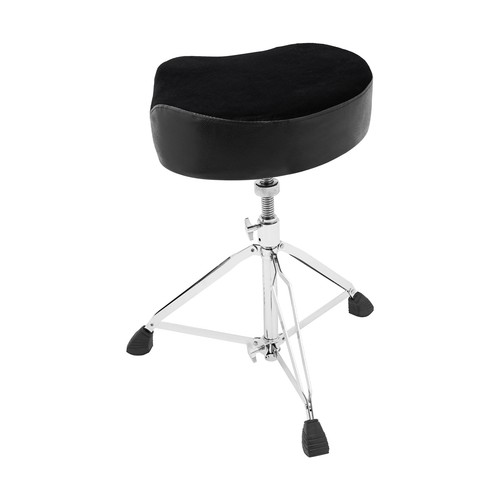 Verstellbarer Trommelhocker Sitz, Gepolsterter Trommelsitz Schlagzeug Hocker PU - Afbeelding 6 van 14