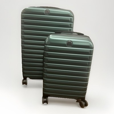 Delsey Paris Helium 1946 Edge 2.0 2 Piece Light Green No Previous Code Lock (A1)