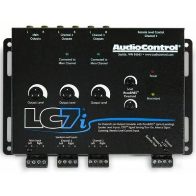 AudioControl LC7i 6 Channel Line Output Converter with Accubass