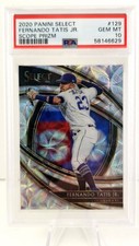 FERNANDO TATIS JR 2020 Panini Select Scope Prizm #129 PSA 10 GEM💎MINT