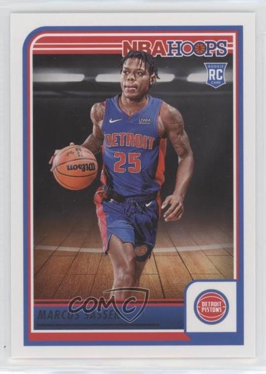 2023-24 Panini NBA Hoops Rookies Marcus Sasser #260 0nr3