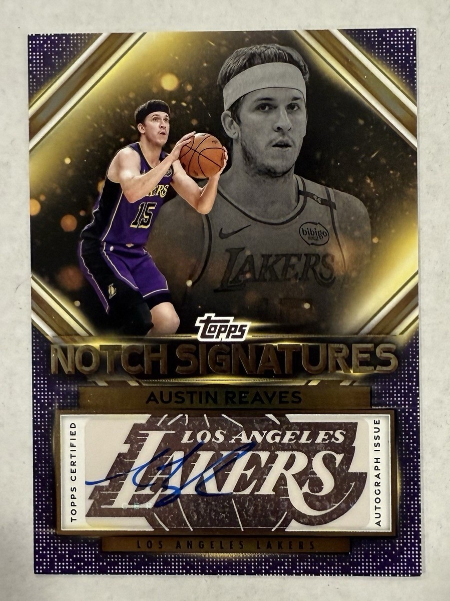 SALE☆激レア☆証明書付colorway☆バスケットボールDB262 Gold 2025-2026 Topps Notch Signatures Austin Reeves - Color Match