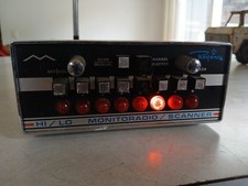 Vintage Regency CB Monitoradio Home Base Scanner w/ 110V Plug  Antenna Working