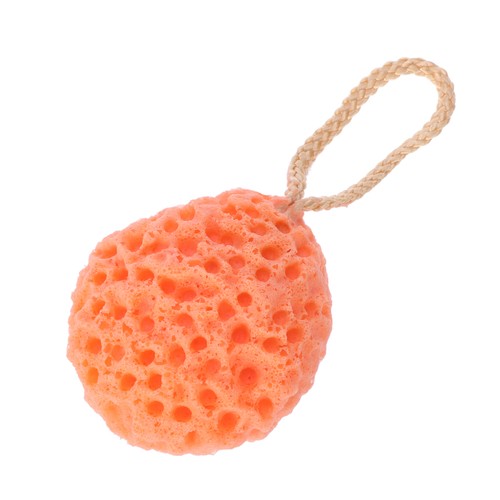 Body Cleansing Sponge Shower Exfoliator Face Washing Puff Hydrophilic Orange - Bild 7 von 12