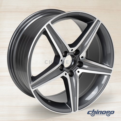 Set 4 18X8.5 Wheel Rim For Mercedes C300 C350 E320 E350 E400 18 Inch 5x112 Rims - Picture 9 of 14