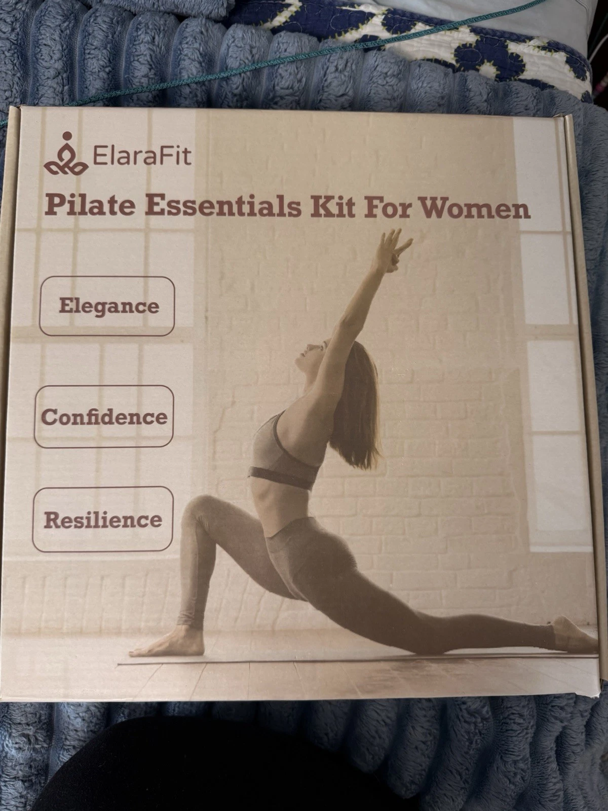 Home Pilates Ring and Ball Set for Women with 5 Resistance Bands 13 inch Magic