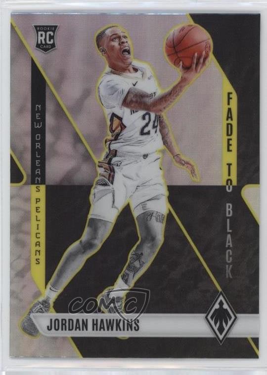 2023-24 Panini Phoenix Fade to Black Silver Jordan Hawkins #24 Rookie RC 1d13