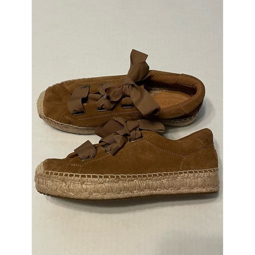 Ugg Brianna Espadrille Sneaker Suede chestnut size 7.5